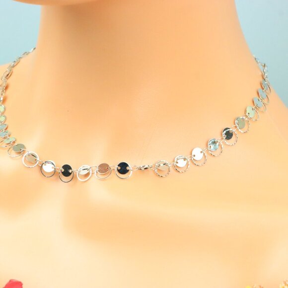 Delicate & Contemporary Necklace Chain, A Lovely Choice for Women, EVCH1855 - Picture 5 of 10